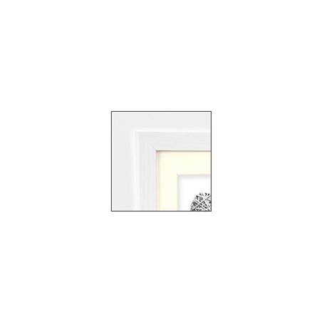 ZEP Regent 4 Passepartout  13x18 legno cornice bianco V32574