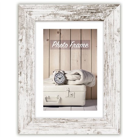 ZEP Nelson 6 bian./marr. 30x45 legno cornice V21356