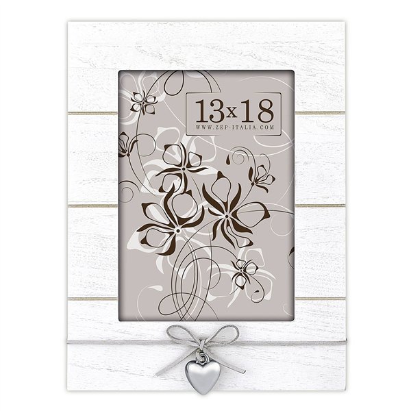 ZEP Arial Vertikal         13x18 legno Portafoto bianco XD557V