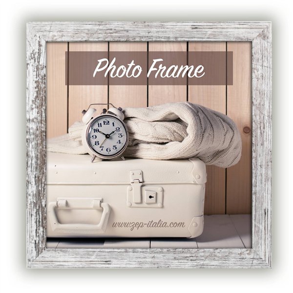 ZEP Nelson 6 bian./marr. 20x20 cornice legno V21206