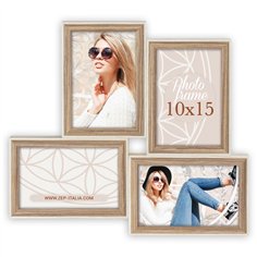 ZEP Kriss 4Q             4x10x15 legno cornice multipla EK484