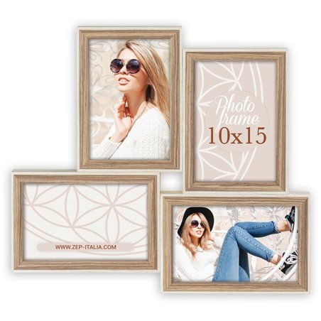 ZEP Kriss 4Q             4x10x15 legno cornice multipla EK484