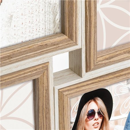 ZEP Kriss 4Q             4x10x15 legno cornice multipla EK484