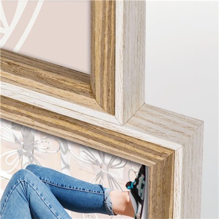 ZEP Kriss 4Q             4x10x15 legno cornice multipla EK484