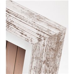 ZEP Nelson 6 bian./marr. 15x15 legno cornice V21156 2