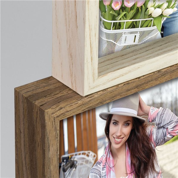 ZEP Montreaux 12Q       12x10x15 legno cornice multipla TY025