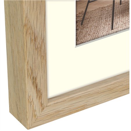 ZEP Malmo natural     9x13/13x18 legno con passepartout V4557N
