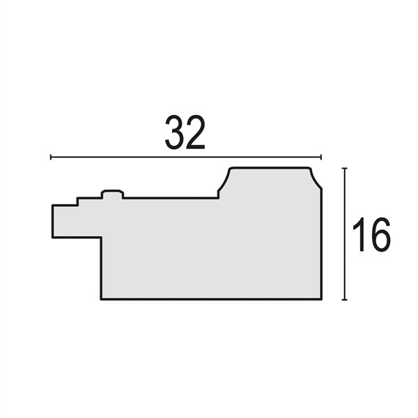 ZEP Palermo bianco 30x40 plastica portafoto PM234W