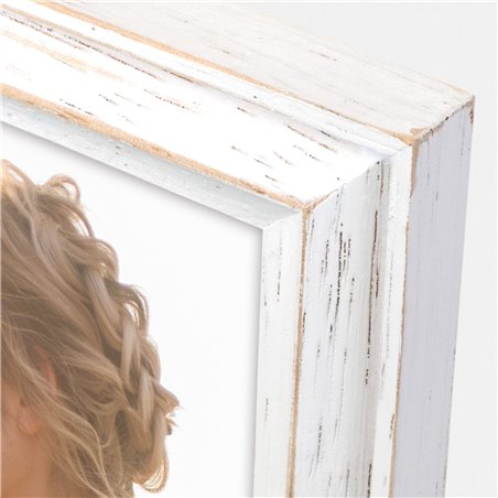 ZEP Rosel bianco 13x18 legno portafoto AC257W