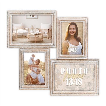 ZEP Rosel Natural 4Q cornice m. legno 2x10x15 2x13x18 AC446B