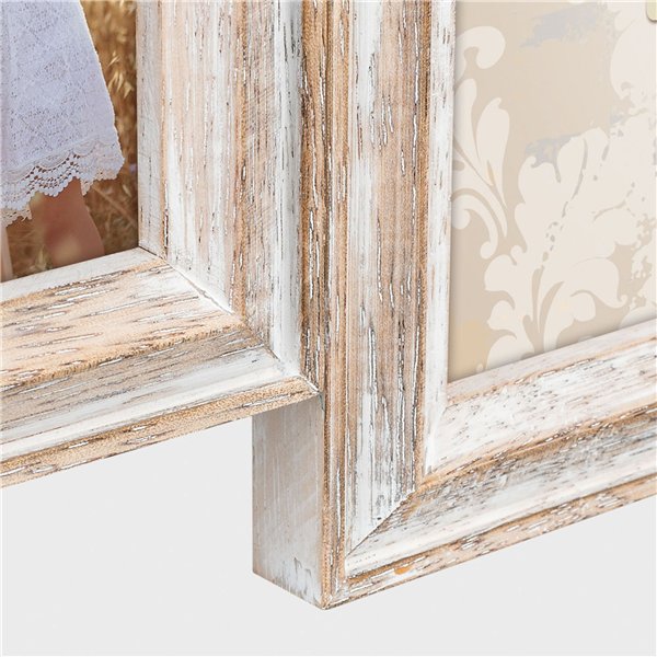 ZEP Rosel Natural 4Q cornice m. legno 2x10x15 2x13x18 AC446B