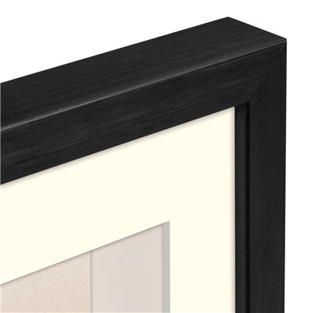 ZEP Malmo black 20x30/30x40 legno con passepartout V4534B