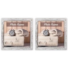 2x1 ZEP Nelson6 bia./marr. 15x15 legno cornice             V21156