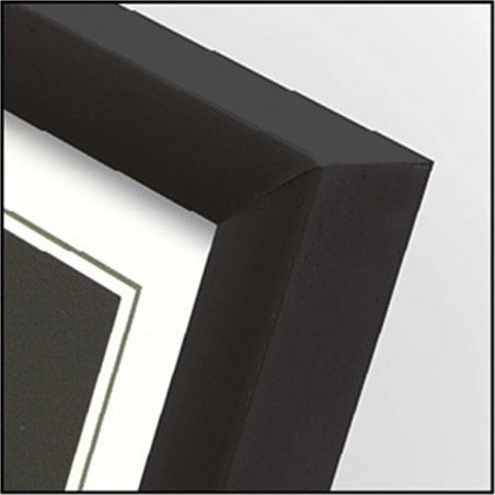 4x1 ZEP New Easy nero 21x29,7 DIN A4 plastica cornice KB11