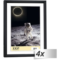 4x1 ZEP New Easy nero 10x15 plastica cornice KB1