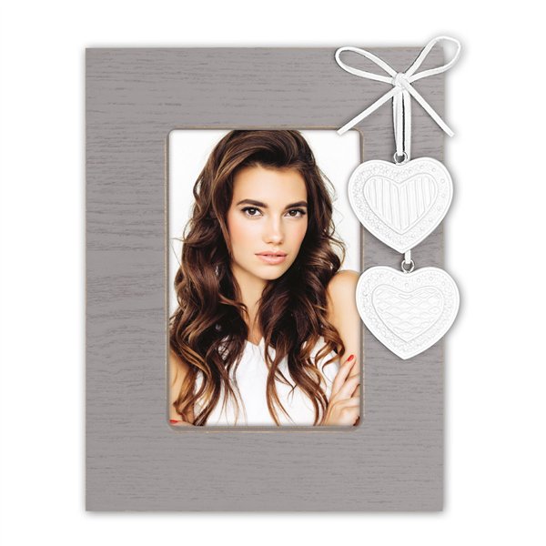 ZEP Melissa grigio 10x15 legno Portafoto NL224G