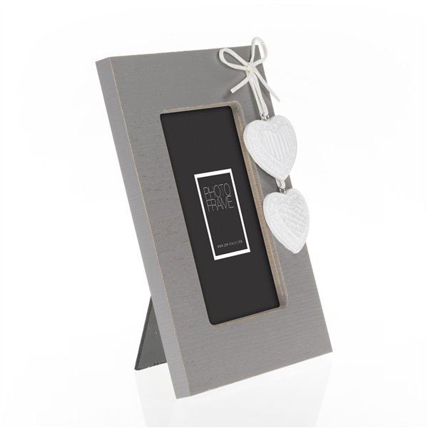 ZEP Melissa grigio 10x15 legno Portafoto NL224G
