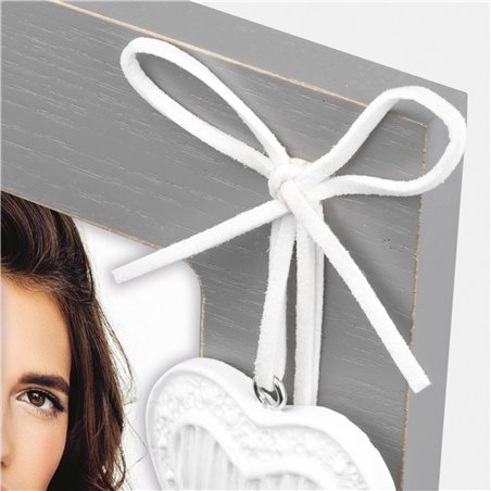 ZEP Melissa grigio 10x15 legno Portafoto NL224G