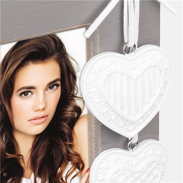 ZEP Melissa grigio 10x15 legno Portafoto NL224G