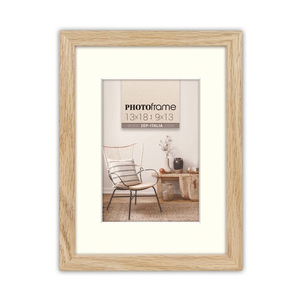 ZEP Malmo natural    20x20/30x30 legno con passepartout V4530N