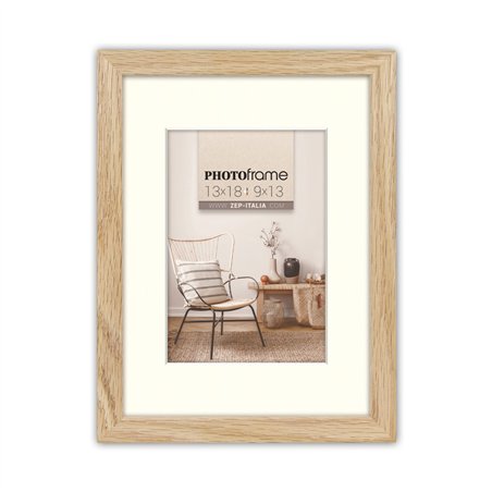 ZEP Malmo natural    20x20/30x30 legno con passepartout V4530N