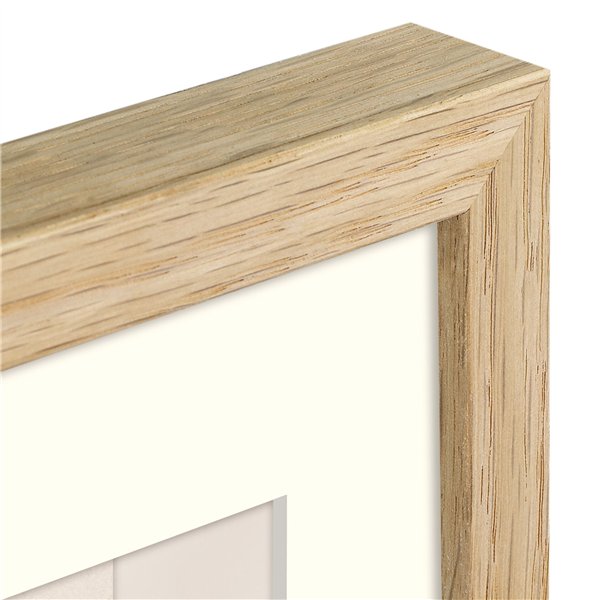 ZEP Malmo natural    20x20/30x30 legno con passepartout V4530N