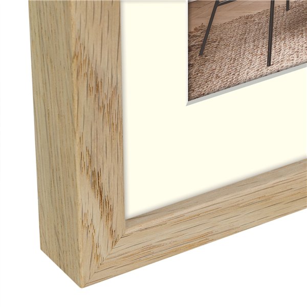 ZEP Malmo natural    20x20/30x30 legno con passepartout V4530N