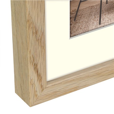 ZEP Malmo natural    20x20/30x30 legno con passepartout V4530N