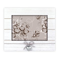 ZEP Arial orizzontale      13x18 legno portafoto bianco    XD757H