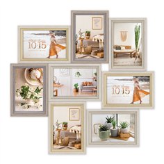 ZEP Zara 8Q              8x10x15 legno cornice multipla     VZ882