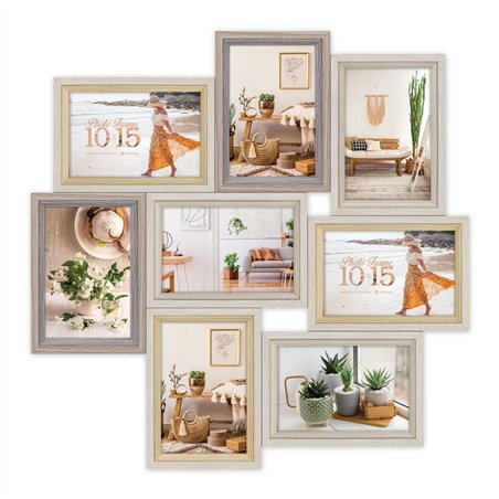 ZEP Zara 8Q              8x10x15 legno cornice multipla     VZ882