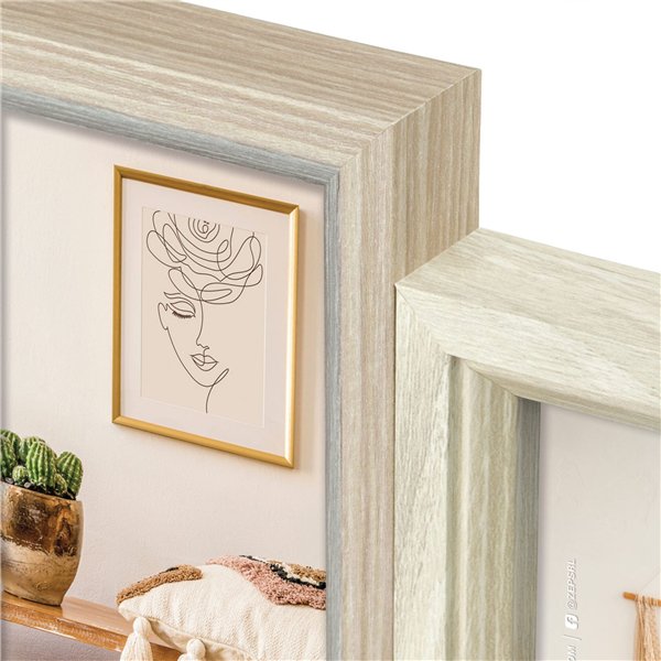 ZEP Zara 8Q              8x10x15 legno cornice multipla     VZ882