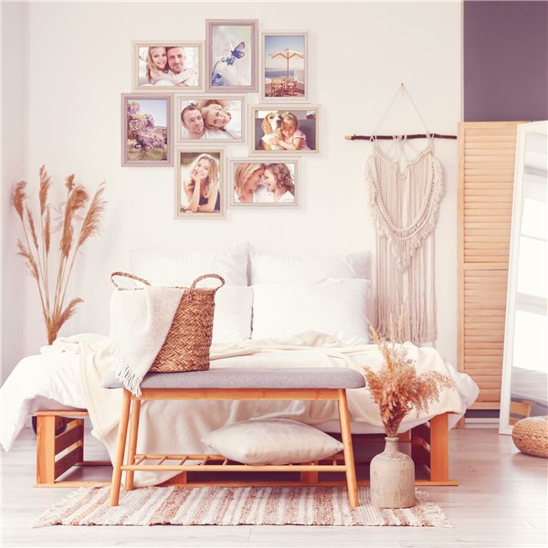 ZEP Zara 8Q              8x10x15 legno cornice multipla     VZ882