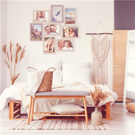 ZEP Zara 8Q              8x10x15 legno cornice multipla     VZ882