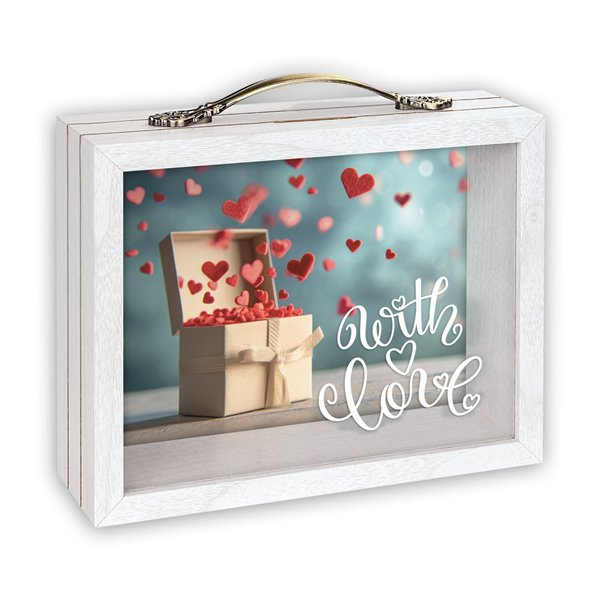 ZEP Andy with Love 6,5x21 salvadanaio legno/vetro   RM1844