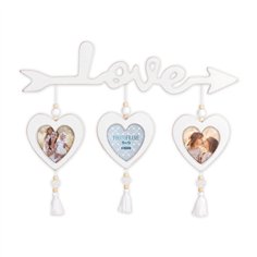 ZEP Delia                  3x9x9 legno bianco tre cuori RE366