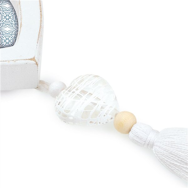 ZEP Delia                  3x9x9 legno bianco tre cuori RE366