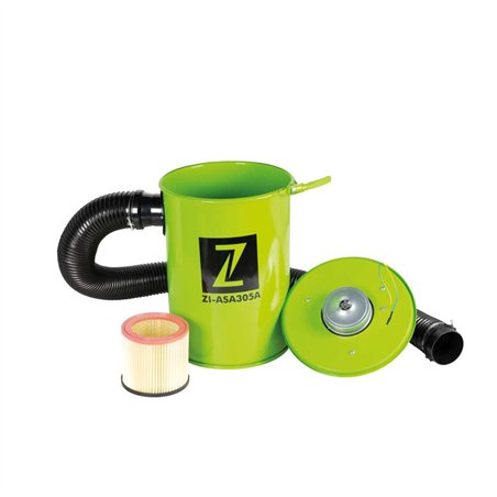 Zipper ZI-ASA305A    aspiratore aspira trucioli con set adattat.