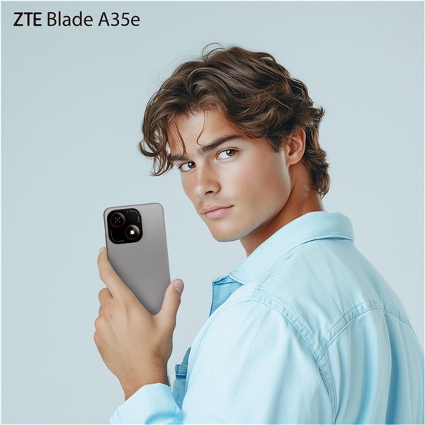 ZTE Blade A35e silvery gray