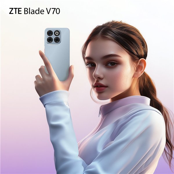 ZTE Blade V70 stardust gray