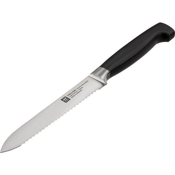 Zwilling Vier Sterne ceppo portacoltelli 7 pz. nero