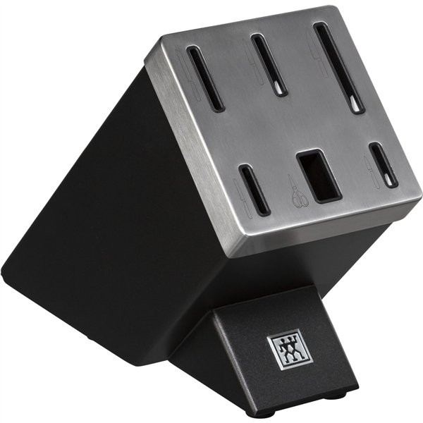 Zwilling Vier Sterne ceppo portacoltelli 7 pz. nero