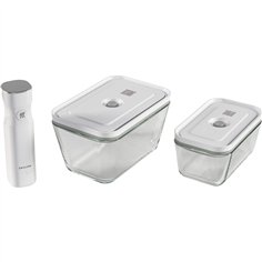 Zwilling fresh&save starter set per sottovuoto 7 pz. vetro