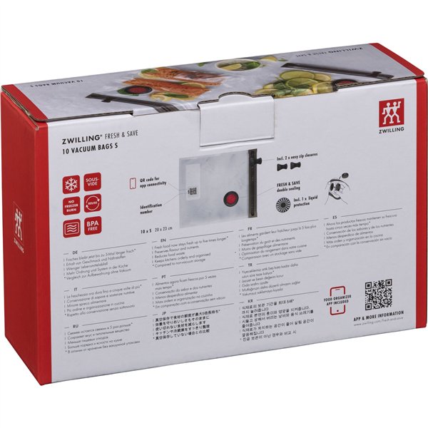 Zwilling Fresh&Save set sacchetti sottovuoto S 10pz.