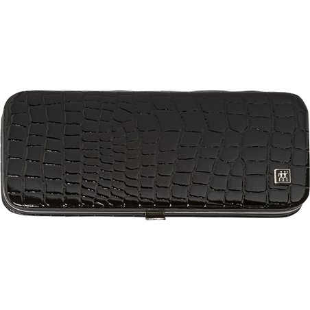 Zwilling set manicure pedicure 5 pz. con tagliaunghie, pelle