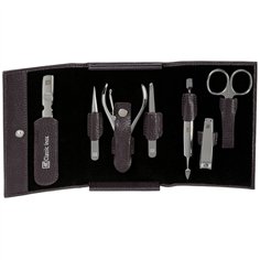 Zwilling set manicure pedicure 7 pz. con tagliaunghie, pelle 2