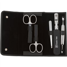 Zwilling set manicure pedicure 5 pz. con tagliaunghie, pelle 2