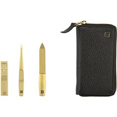 Zwilling Manicure&Pedicure Set 3pcs with Nail Scissors, leather