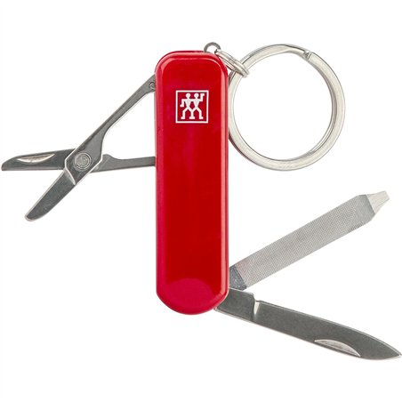 Zwilling Manicure 4-in-1 Multi-Tool, red