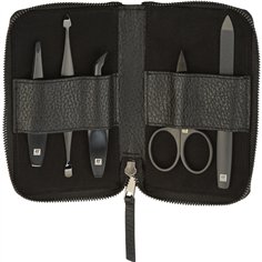 Zwilling Maniküre-Etui Leder 5tlg. schwarz 2